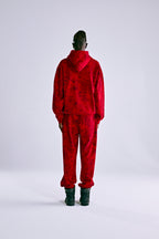 Sp5der Og Tree Camo Hoodie - Red