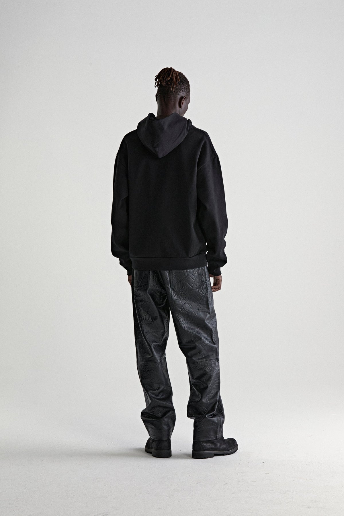 Sp5der Rhinestone Og Web V2 Hoodie - Black