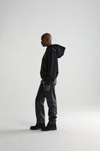 Sp5der Rhinestone Og Web V2 Hoodie - Black