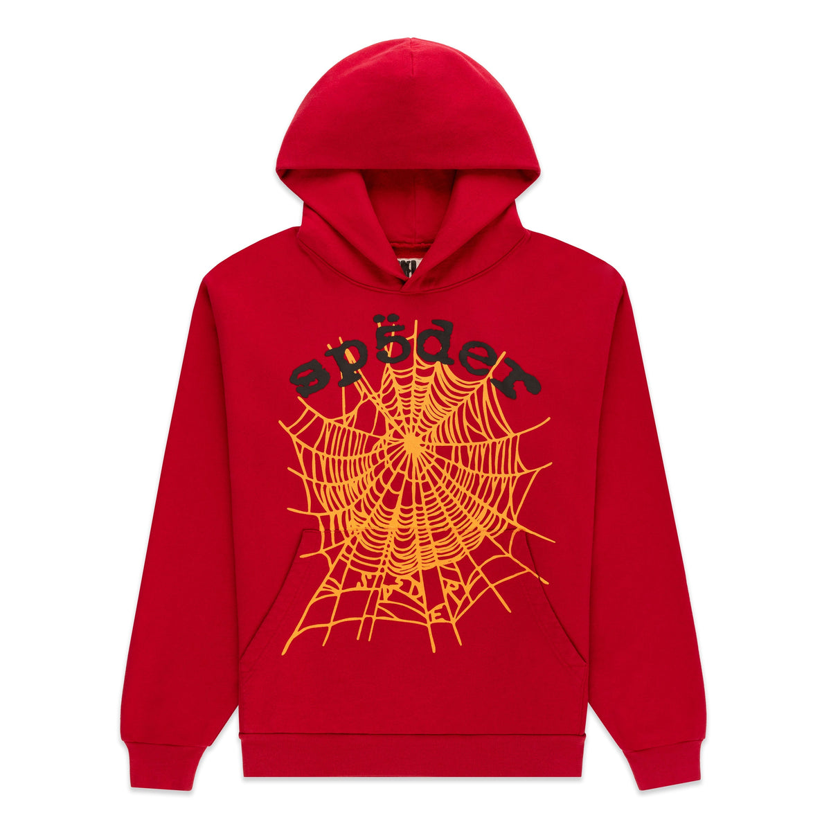 Sp5der Og Web V2 Hoodie - Red