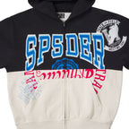 Sp5der Campers Field Zip Hoodie - Onyx