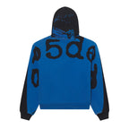 Sp5der Overprint Zip Hoodie - Onyx