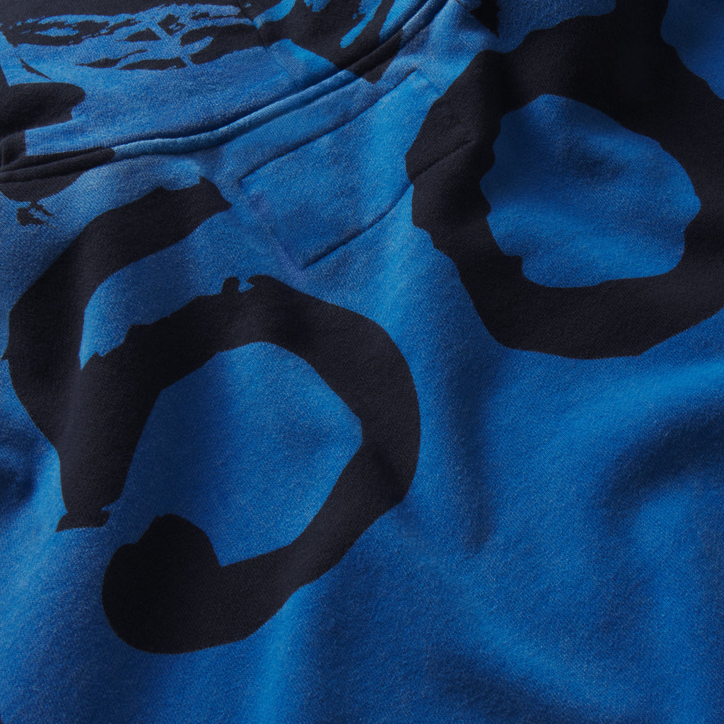 Sp5der Overprint Zip Hoodie - Onyx