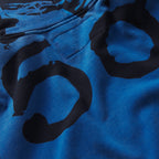 Sp5der Overprint Zip Hoodie - Onyx