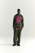 Sp5der Og Web V2 Tiger Camo Hoodie - Tiger Camo