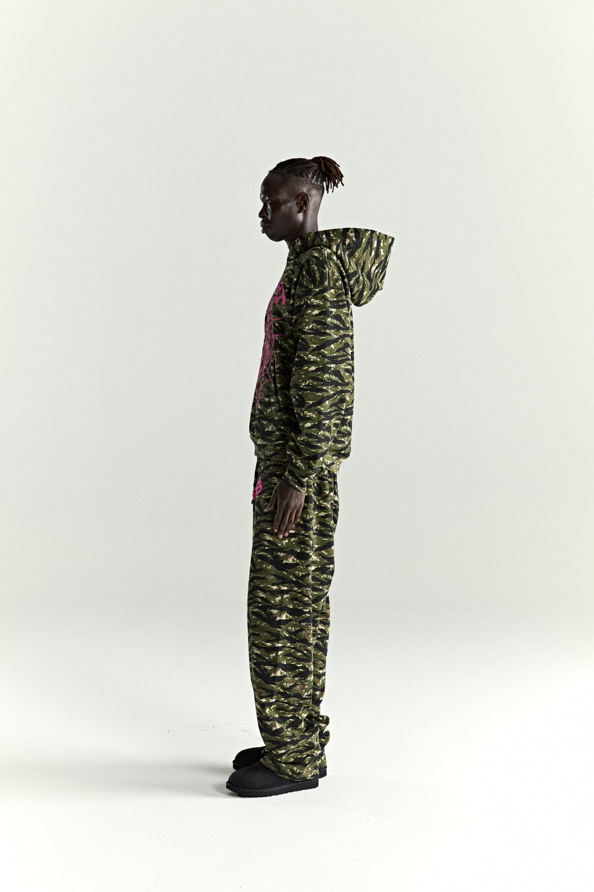 Sp5der Og Web V2 Tiger Camo Hoodie - Tiger Camo