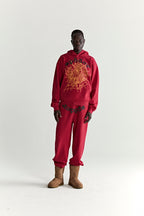 Sp5der Og Web V2 Hoodie - Red