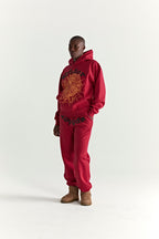 Sp5der Og Web V2 Hoodie - Red
