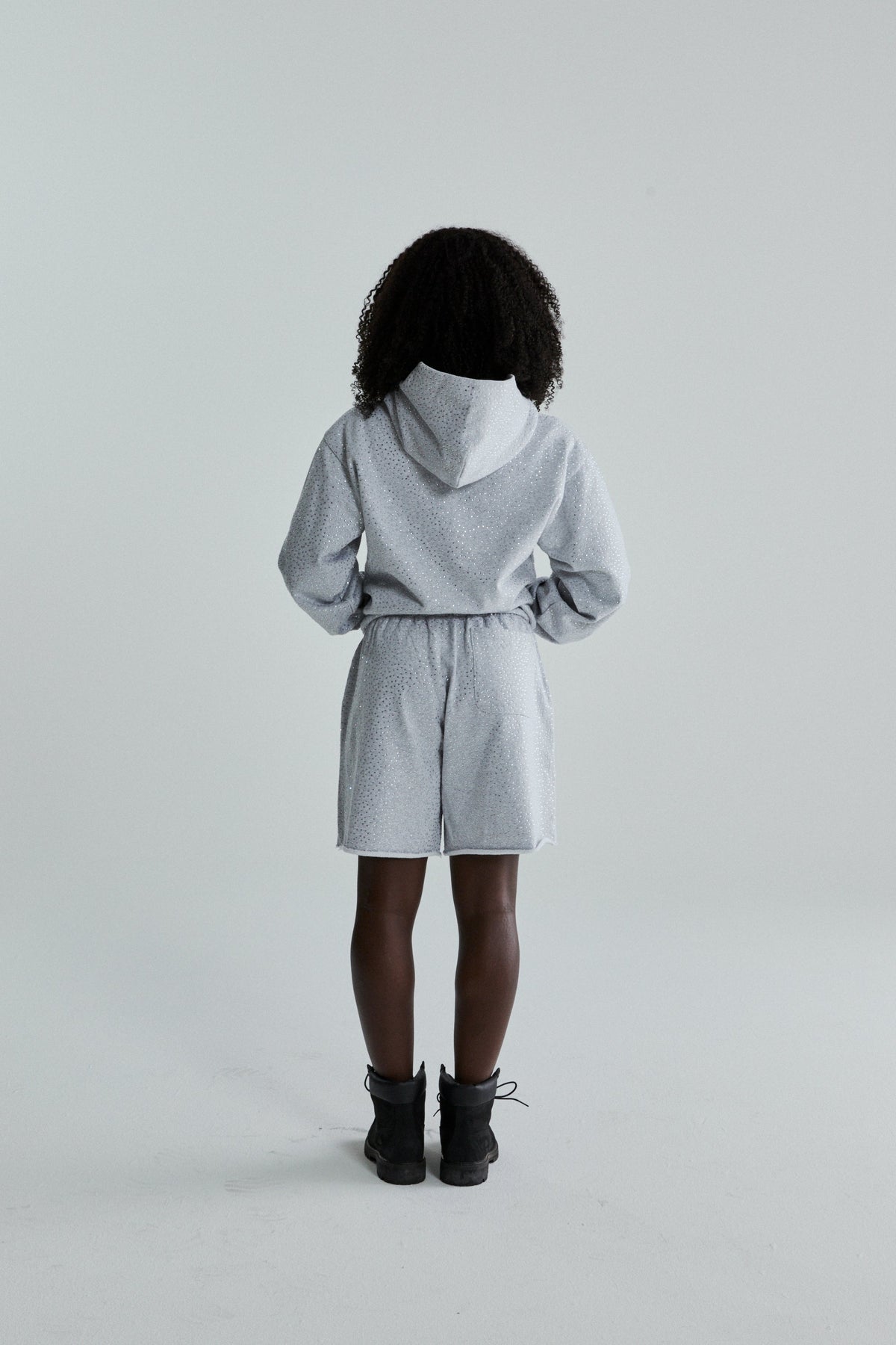 Sp5der Vvs Hoodie - Heather Grey