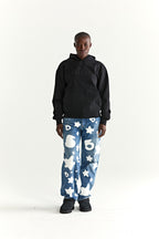 Sp5der Wait Stone Hoodie - Black