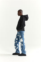 Sp5der Wait Stone Hoodie - Black