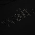 Sp5der Wait Stone Hoodie - Black