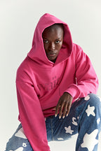 Sp5der Wait Stone Hoodie - Pink
