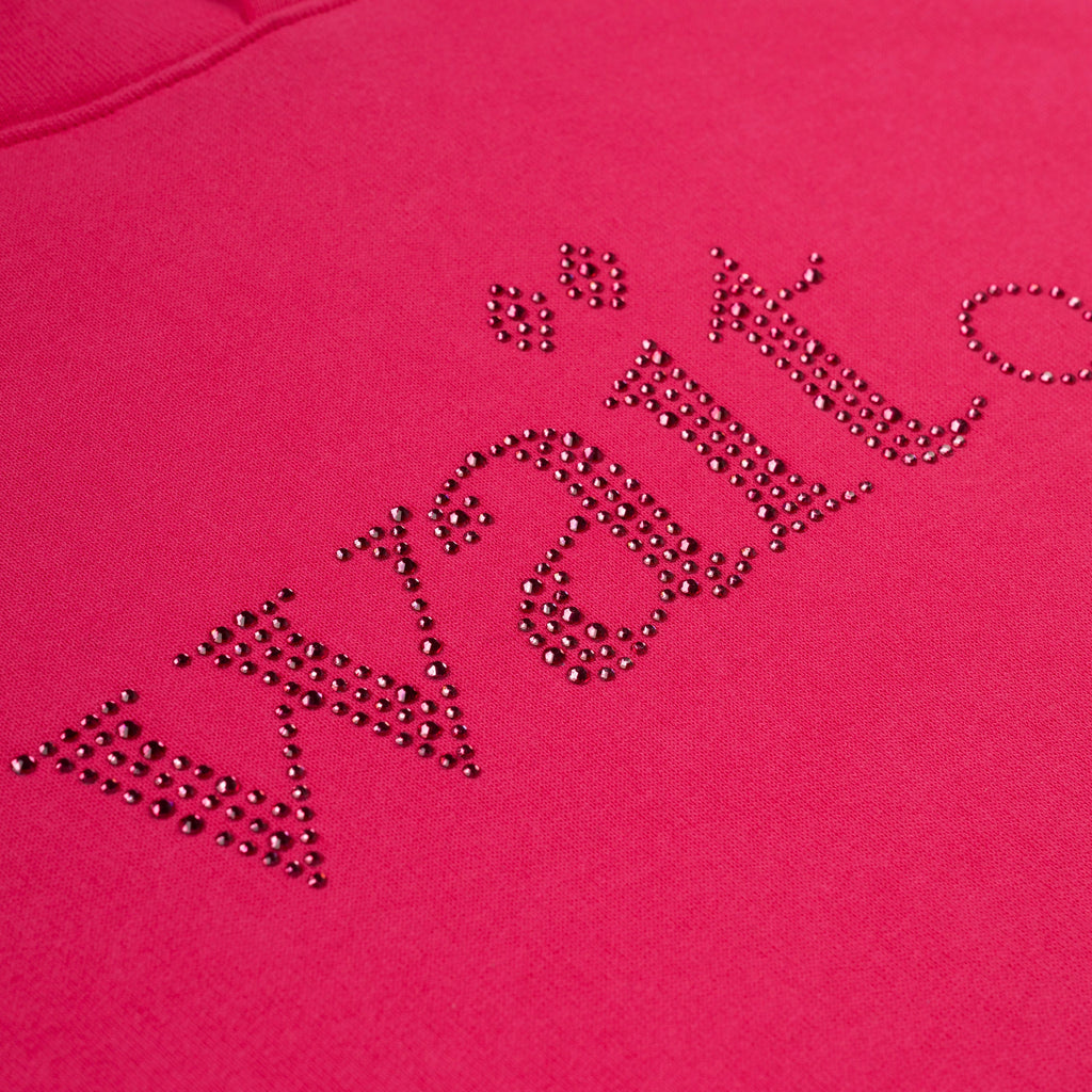 Sp5der Wait Stone Hoodie - Pink