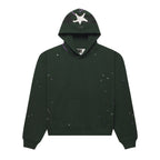 Sp5der Heavy Web Hoodie - Dark Green