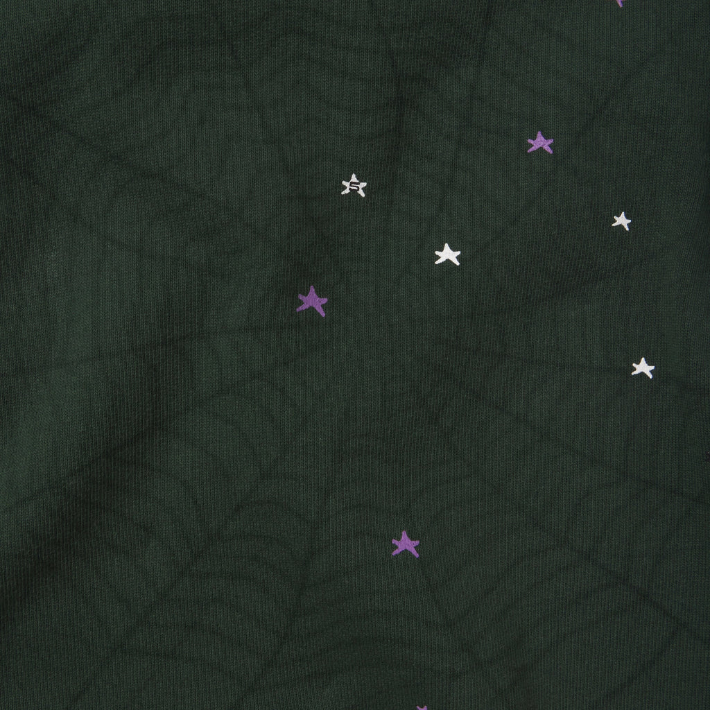 Sp5der Heavy Web Hoodie - Dark Green
