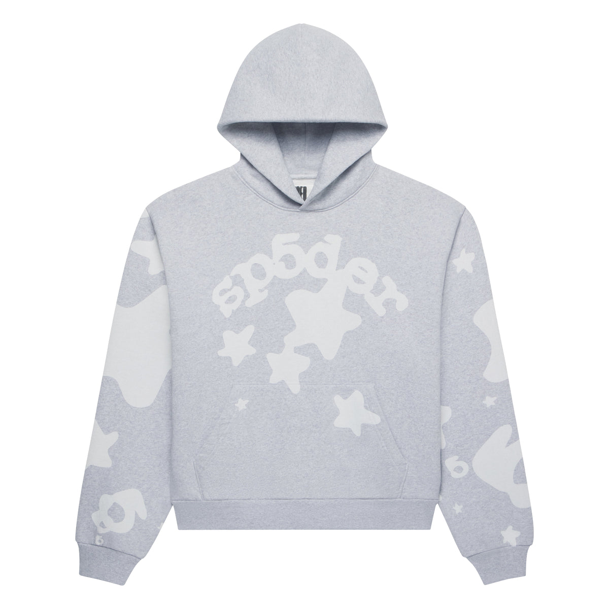 Sp5der Beluga V2 Hoodie - Heather Grey
