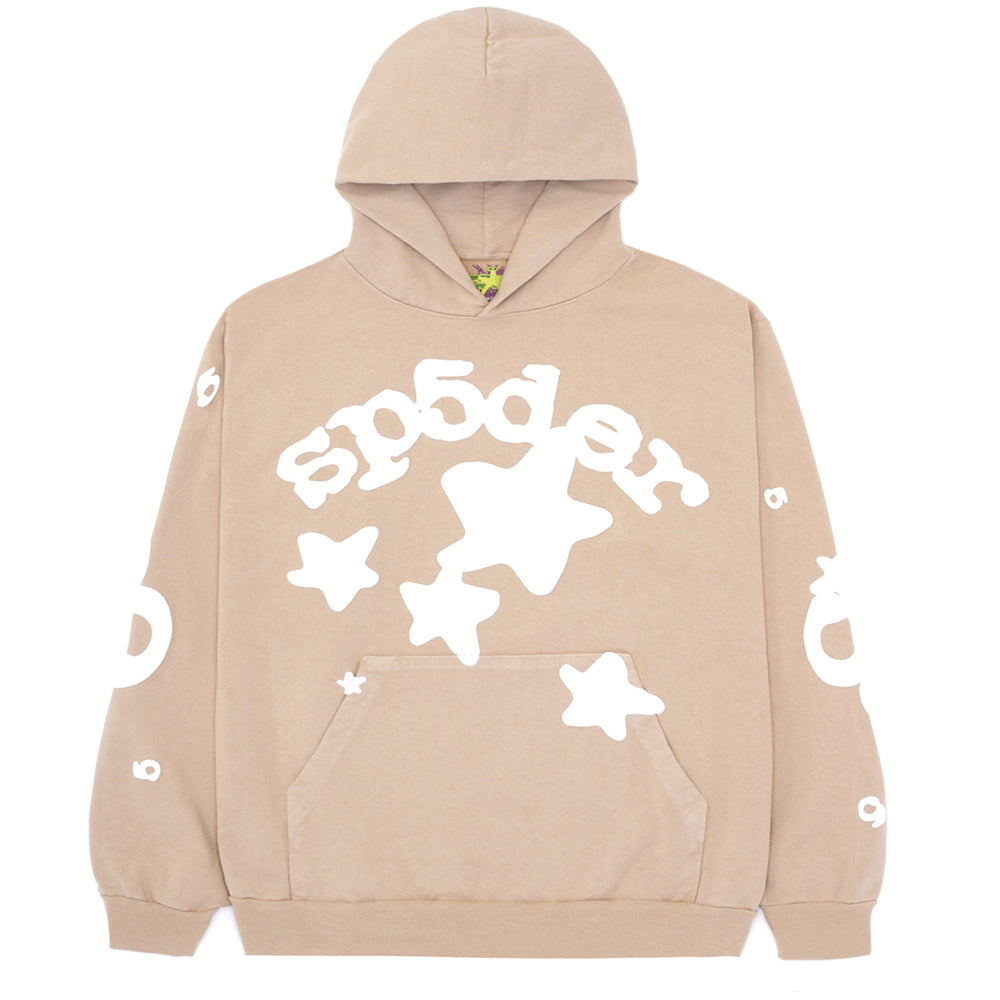 Sp5der Beluga Hoodie - Sand