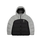 Trapstar Irongate Arch Piping Puffer Jacket - Black / Grey