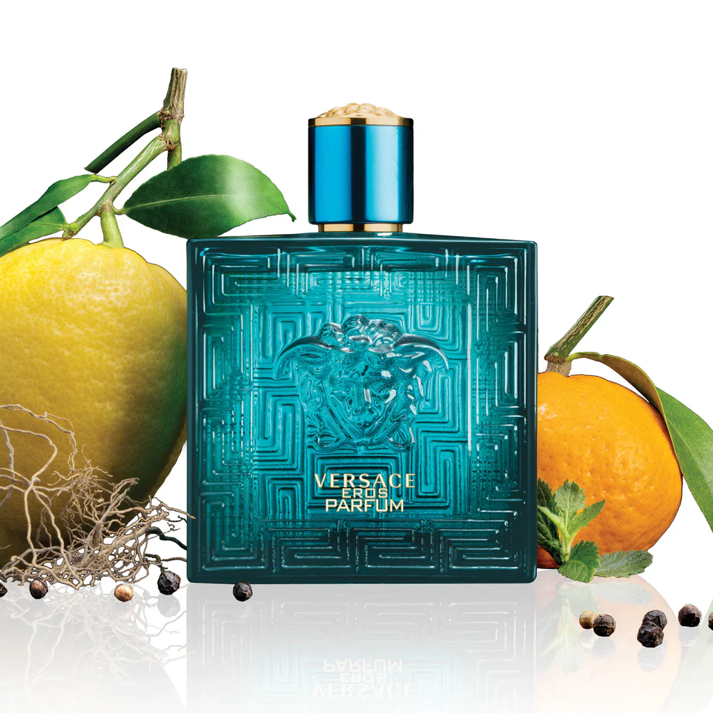 Versace Eros Parfum - 100ml Men's Aromatic Woody Fragrance