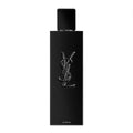 Black YSL perfume bottle on a white background