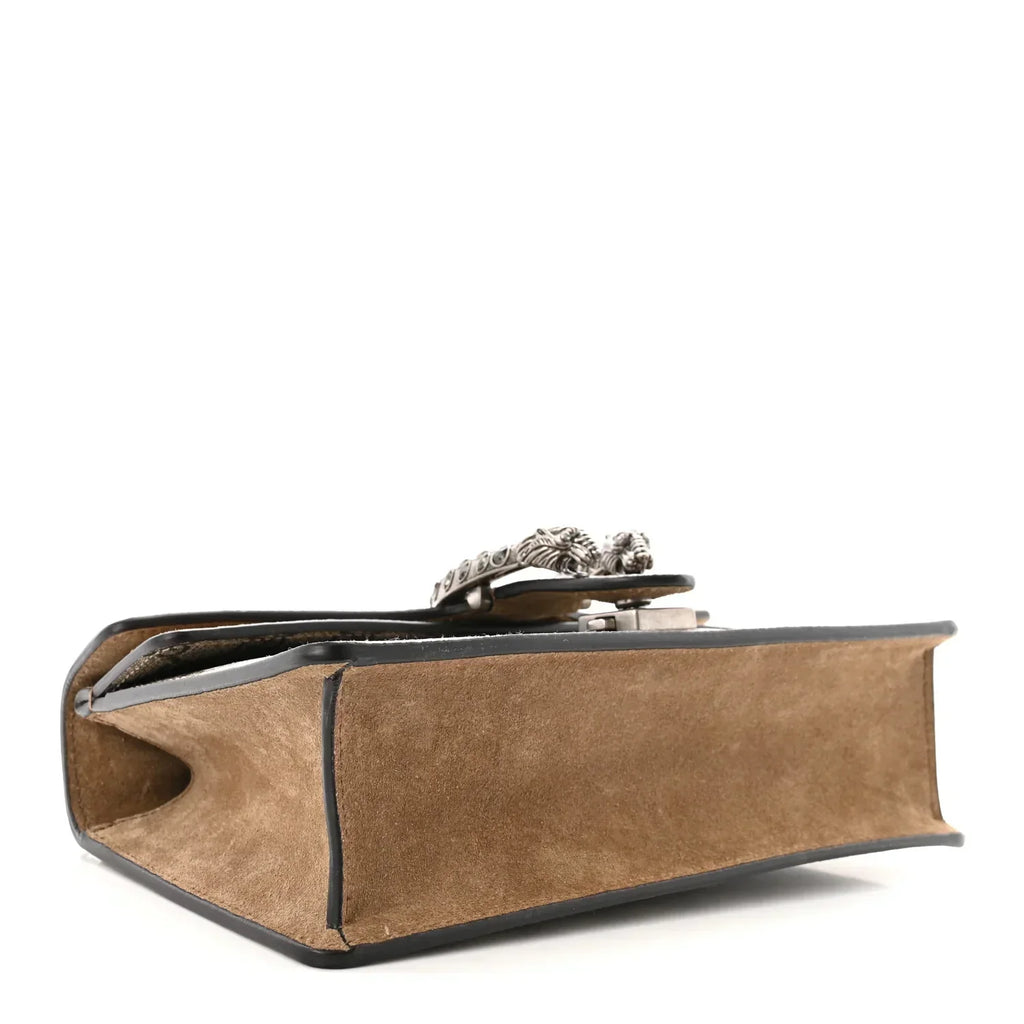 Gucci GG Supreme Dionysus Medium Shoulder Bag – Beige