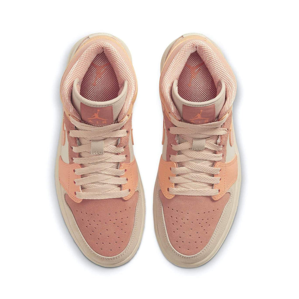 Air Jordan 1 Mid 'Apricot Orange' (Women's)