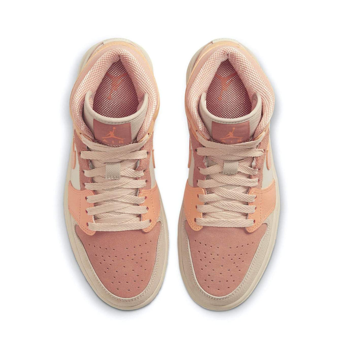 Air Jordan 1 Mid 'Apricot Orange' (Women's)