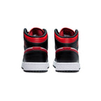 Air Jordan 1 Mid 'Black Fire Red' (GS)