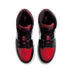 Air Jordan 1 Mid 'Black Fire Red' (GS)