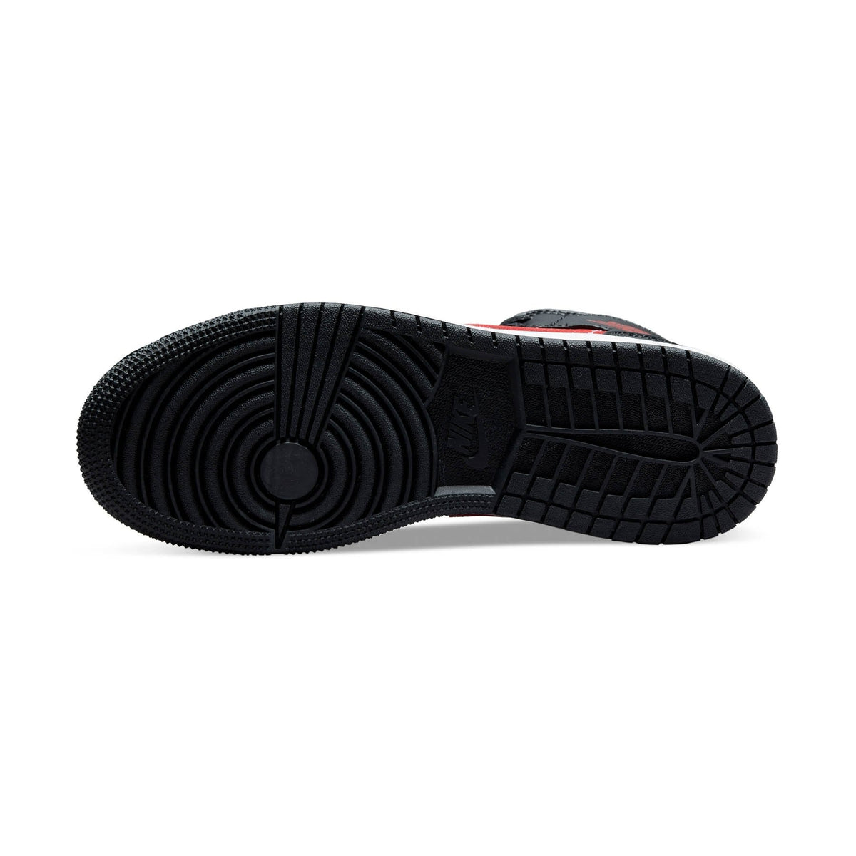 Air Jordan 1 Mid 'Black Fire Red' (GS)