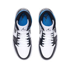 Air Jordan 1 Mid 'Black University Blue'