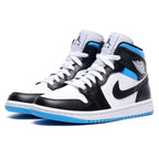 Air Jordan 1 Mid 'Black University Blue'