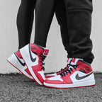 Air Jordan 1 Mid 'Chicago White Heel'