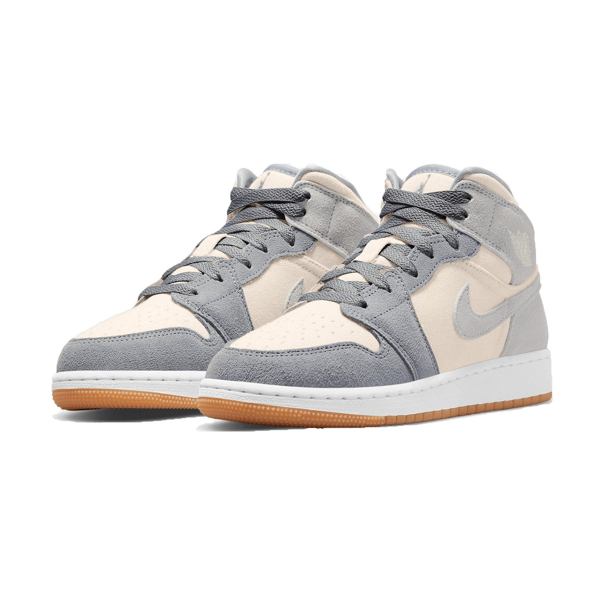 Air Jordan 1 Mid 'Coconut Milk Particle Grey'