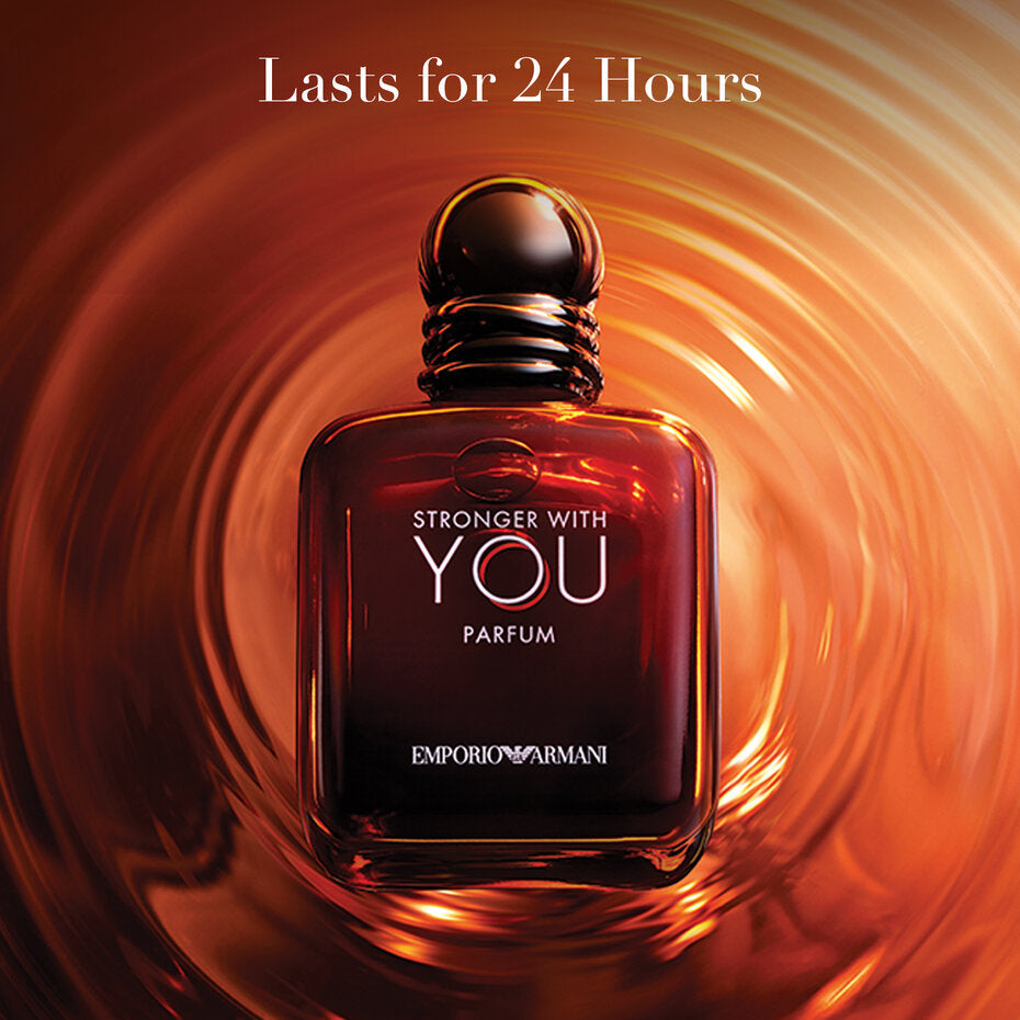 Giorgio Armani Stronger With You Parfum - 100ml (3.4 oz) Men Intense Spray