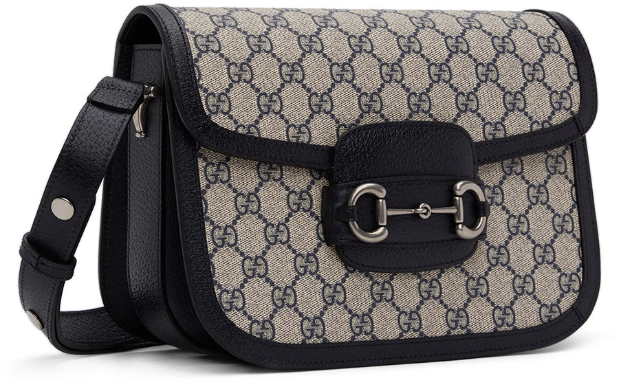 Gucci Horsebit 1955 Small Shoulder Bag – Beige