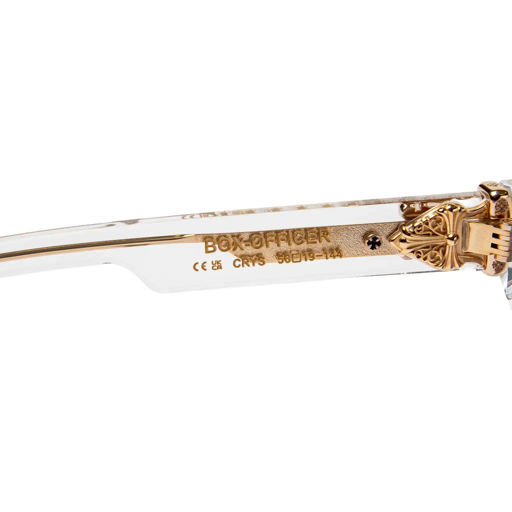 Chrome Hearts Box Officer Crystal Sunglasses
