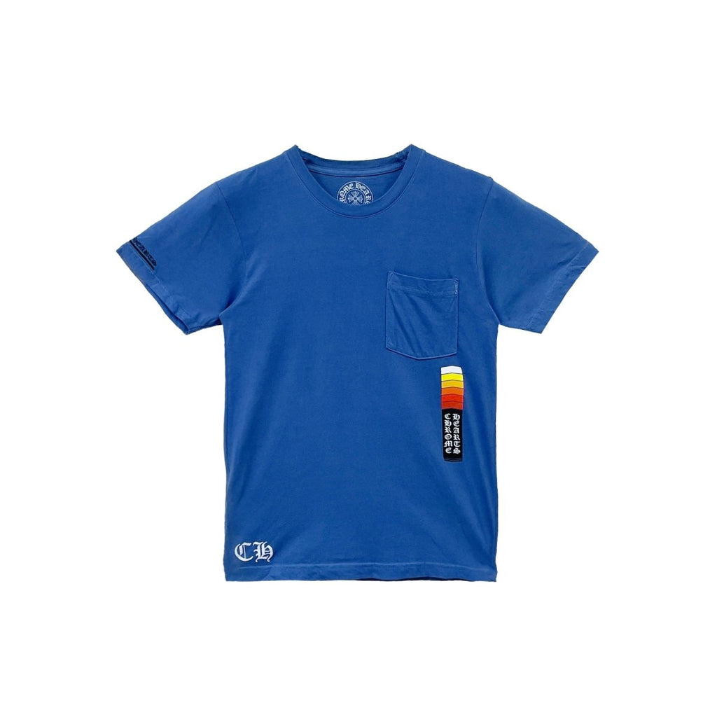 Chrome Hearts Blue Turbo Boost Graphic Tee - Short Sleeve Shirt