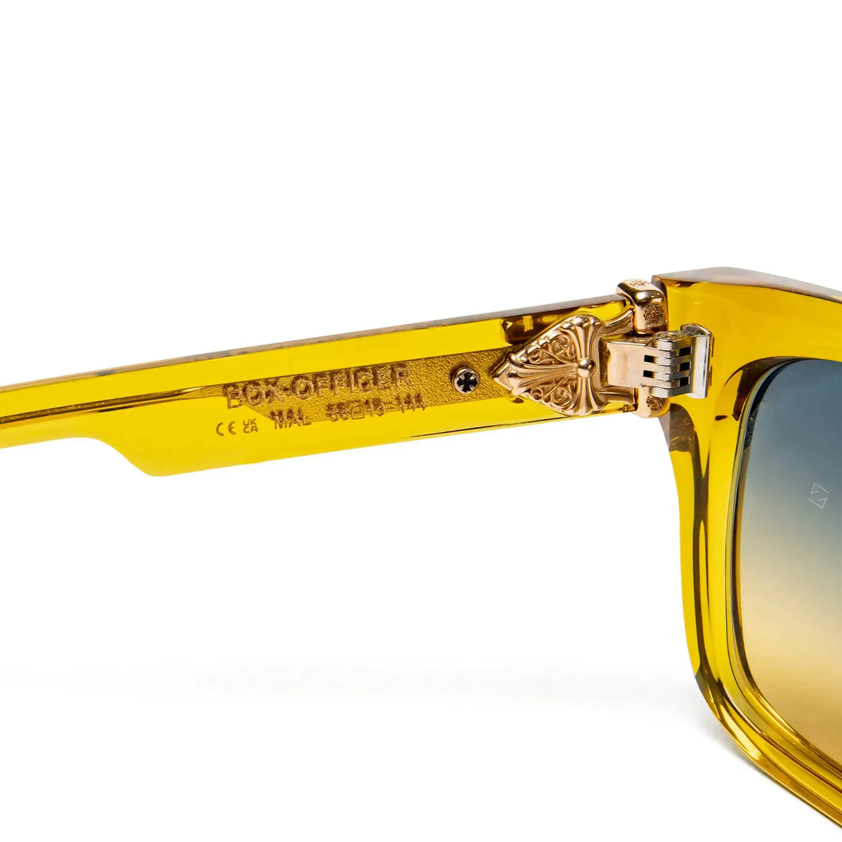 Chrome Hearts Box Officer Malt Sunglasses