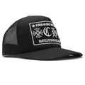 Chrome Hearts CH Hollywood USA Trucker Cap - Black