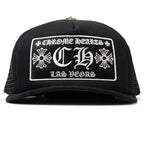 Chrome Hearts CH Las Vegas Trucker Cap - Black