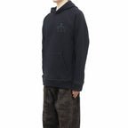 Chrome Hearts CH Logo Cross Leather Patch Black Pullover Hoodie