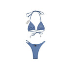 Chrome Hearts Dipped In Blue Swim Bikini