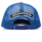 Chrome Hearts Eyechart Trucker Cap - Blue/White/Red