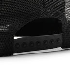 Chrome Hearts Fuck Hollywood Trucker Cap - Black