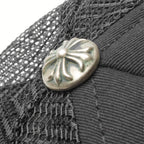 Chrome Hearts Fuck Hollywood Trucker Cap - Black