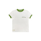 Chrome Hearts Green＆White Horseshoe Logo Short Sleeve Tee