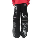 Chrome Hearts JJS Deadly Doll Miami Exclusive Black Pants
