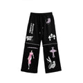 Chrome Hearts JJS Deadly Doll Miami Exclusive Black Pants